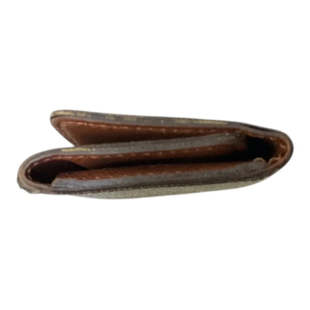 Louis Vuitton Monogram 4‎ Key Holder Brown Coated Canvas Key Case Made in France